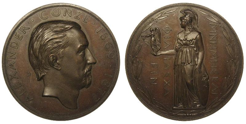 Foto Ausland Medaillen Bronzemedaille 1877