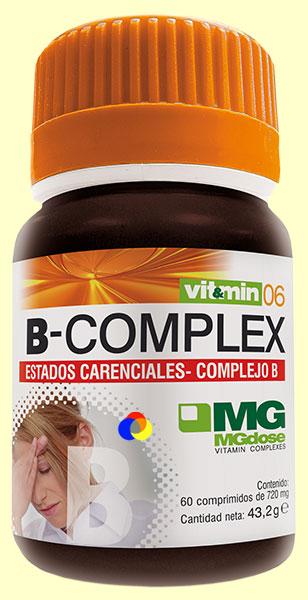 Foto B-Complex - MGdose - 60 comprimidos foto 39942