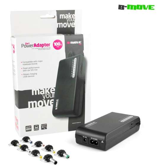 Foto B-Move 2in1 Power Adapter 100W