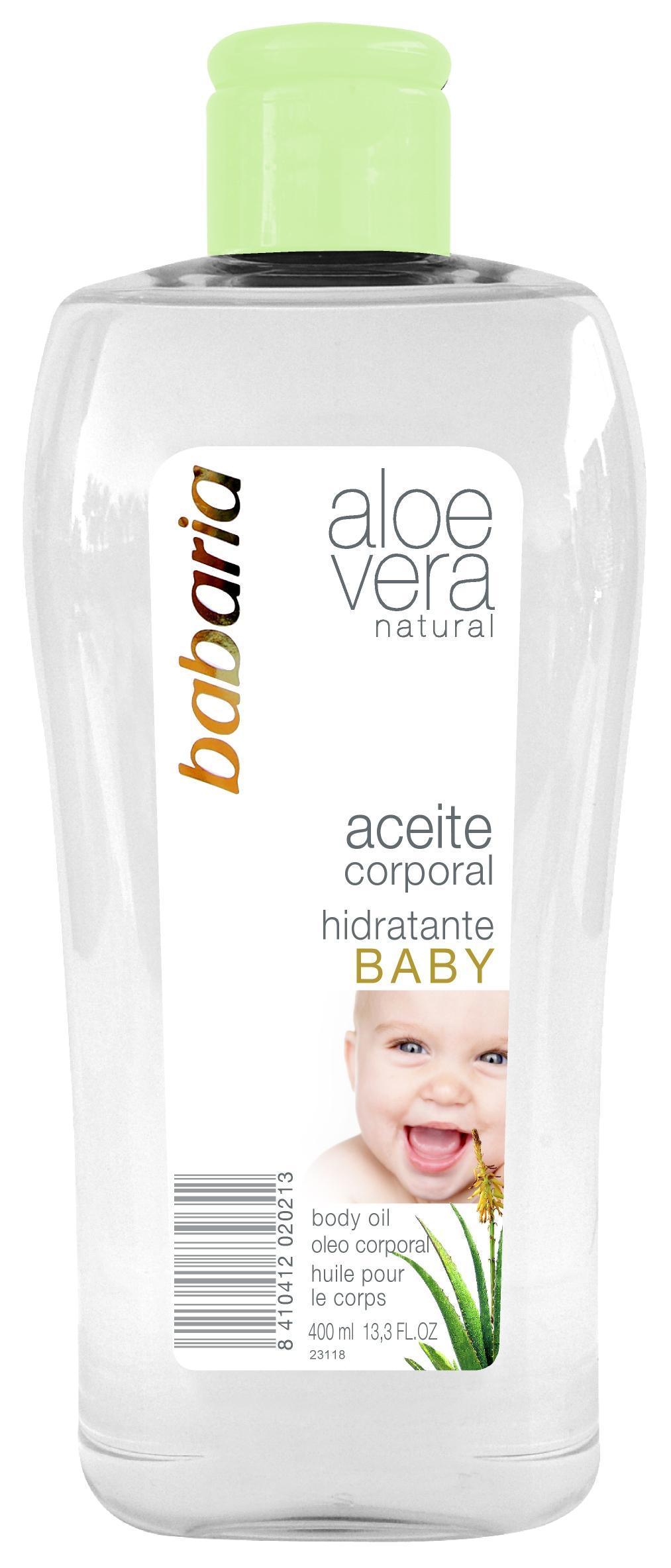 Foto babaria aloe vera aceite corporal