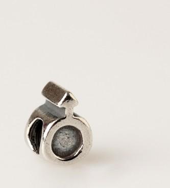 Foto Bacio italy. Abalorio HOMBRE plata