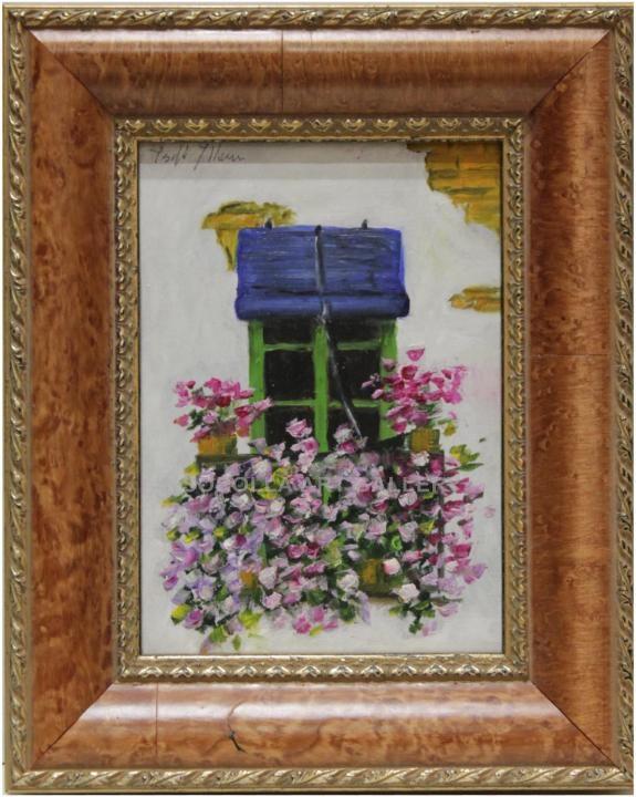 Foto Balcon | Pinturas de miniaturas de colección en óleo sobre tabla foto 956100