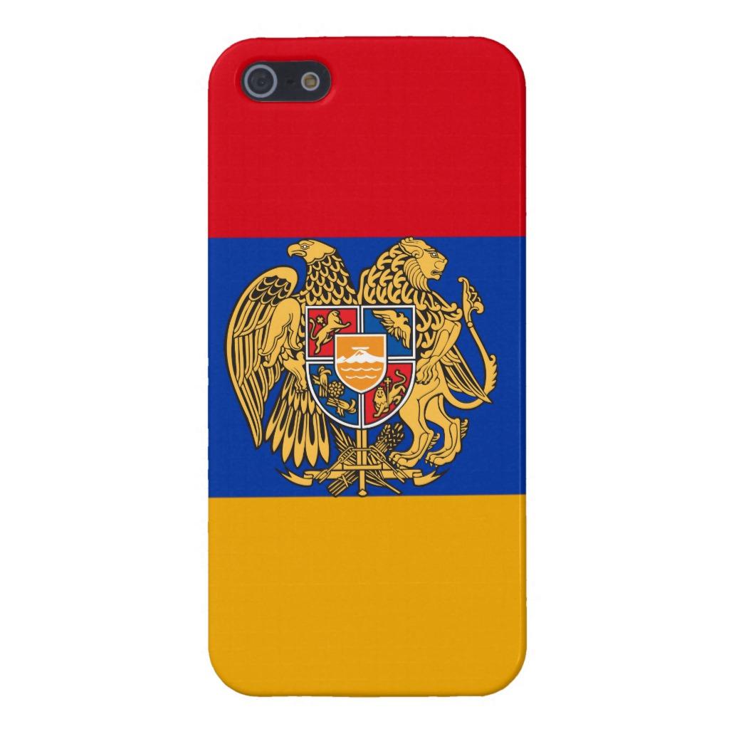 Foto Bandera de Armenia Iphone 5 Cárcasa foto 700655