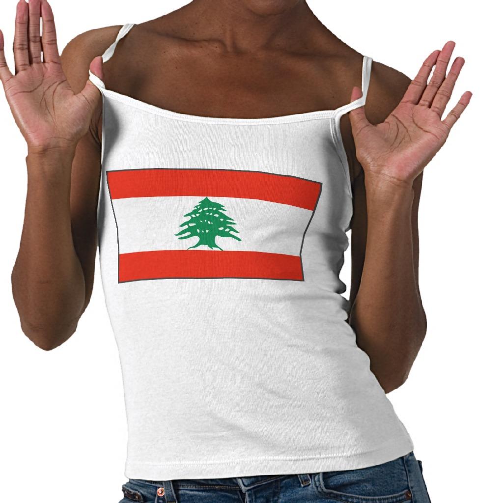 Foto Bandera de Líbano y camiseta del mapa foto 879897