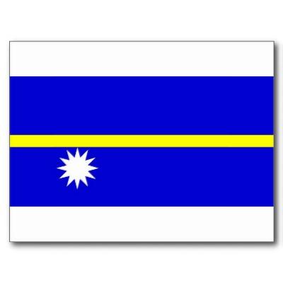 Foto Bandera de Nauru Postal foto 371378