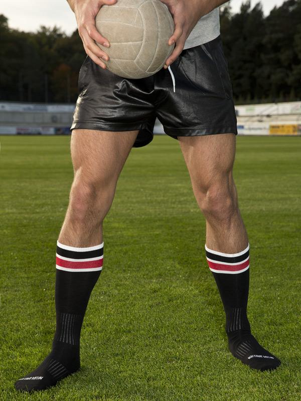 Foto Barcode Berlin Barcode Sport Socks Rib Berlin Negro / Rojo