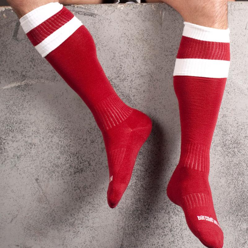 Foto Barcode Berlin Football Socks Rojo / Blanco