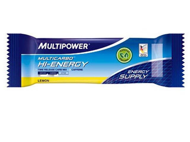 Foto Barrita energética Multipower Multicarbo Hi-Energy limón (24u) foto 844926