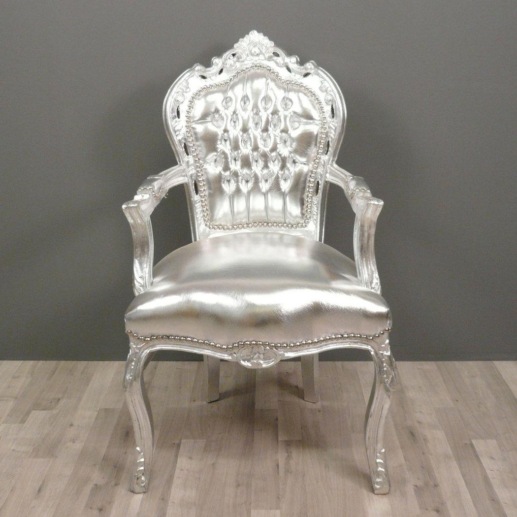 Foto Barroco de plata sillón foto 434104