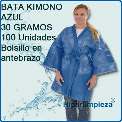 Foto Bata-Kimono Azul