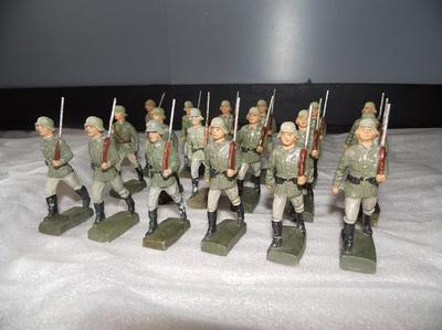 Foto Batallon De La Wehrmacht ,18 Figuras Originales De Los Años40,pech-jecsan-reamsa foto 677412