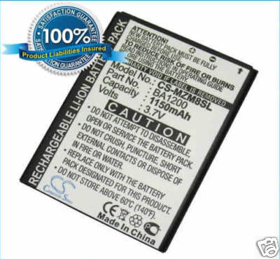 Foto Bateria 1150mah Ba1200 Para Meizu M8, M8 8gb, M8 16gb foto 969663