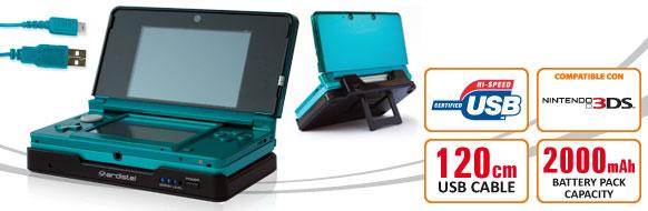 Foto Batería 3DXtra Life 2000mAh para 3DS