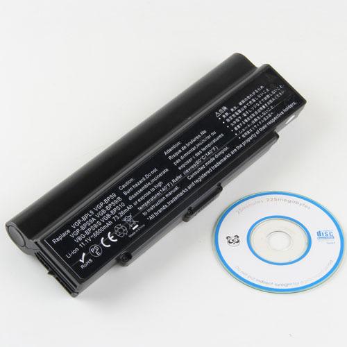 Foto Batería Sony Vaio VGP-BPS9/B VGP-BPS9/S VGP-BPS9A/B VGP-BPS9A/S VGP-BPS9B/B