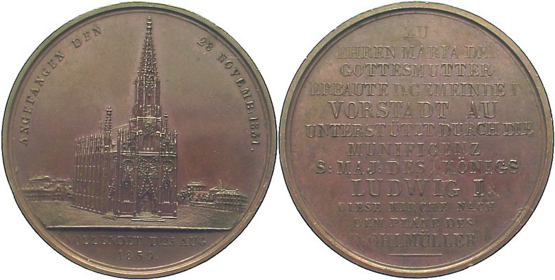 Foto Bayern-München, Stadt Bronzemedaille 1839