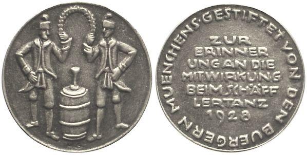 Foto Bayern-München, Stadt Medaille 1928
