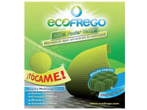Foto Bayeta microfibra multisuperficies verde Ecofrego