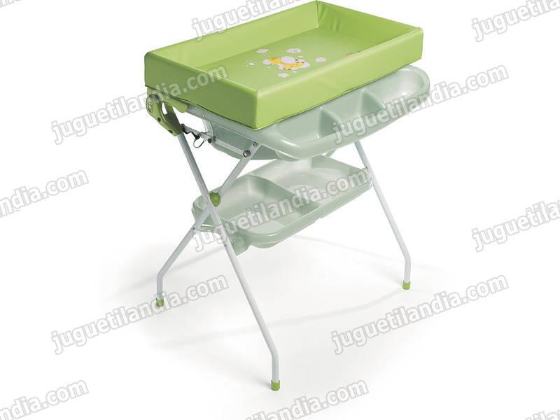 Foto Bañera cambiador verde