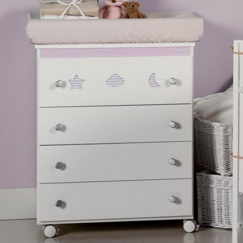 Foto Bañera micuna b-1381 elements blanco/lila