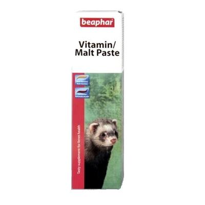 Foto Beaphar - pasta de malta y complemento multi-vitaminico (2 en 1) - 100 grs