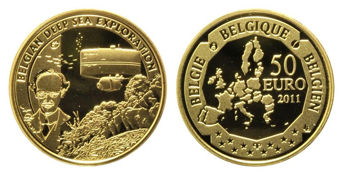 Foto Belgien, 50 Euro 2011 6,22g
