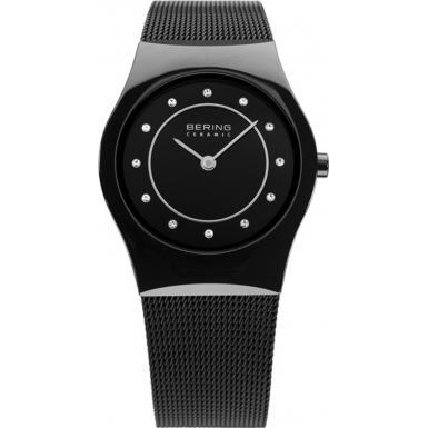 Foto Bering Time Ladies Ceramic Mesh Watch Model Number:32030-446