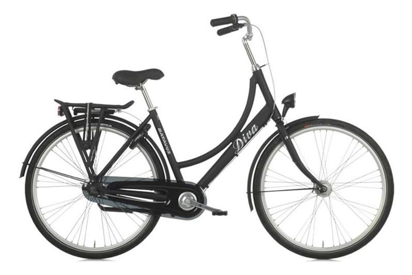 Foto Bicicleta holandesa Batavus Diva negro para mujer , 50 cm foto 636769