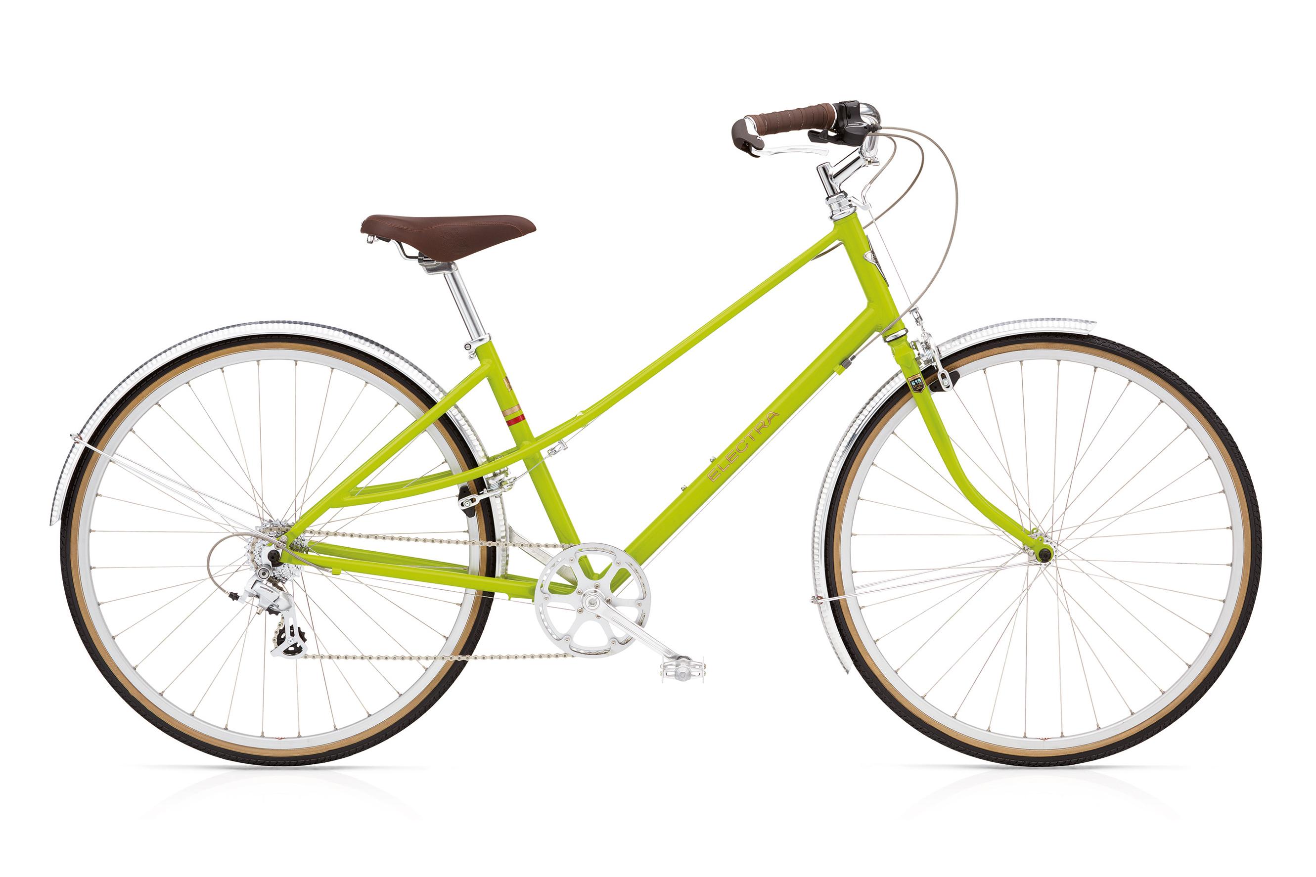 Foto Bicicleta urbana Electra Bike Ticino 8D verde para mujer , 48 cm foto 514851