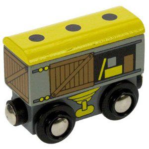 Foto Bigjigs Wooden Toy Train Goods Wagon