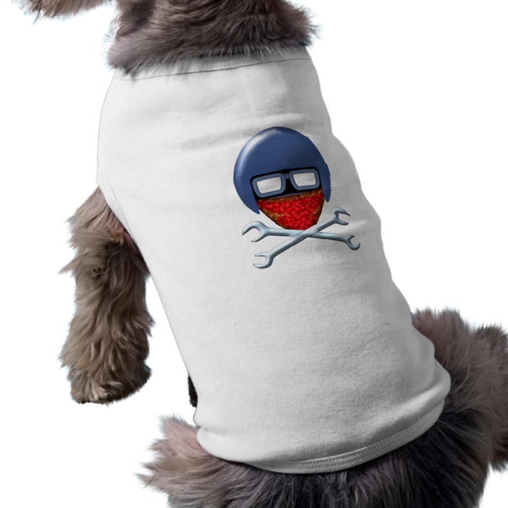 Foto Bikers casco de motocicleta helmet T-shirts De Perrito foto 811294