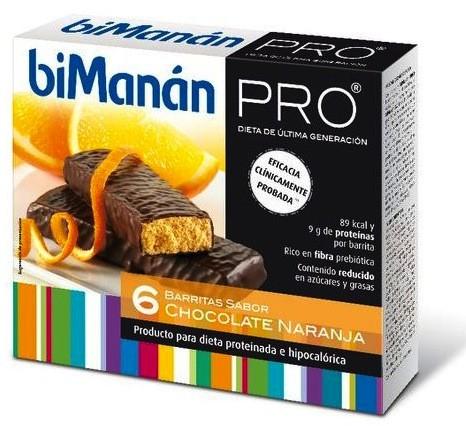Foto Bimanan Pro 6 Barritas Chocolate-Naranja