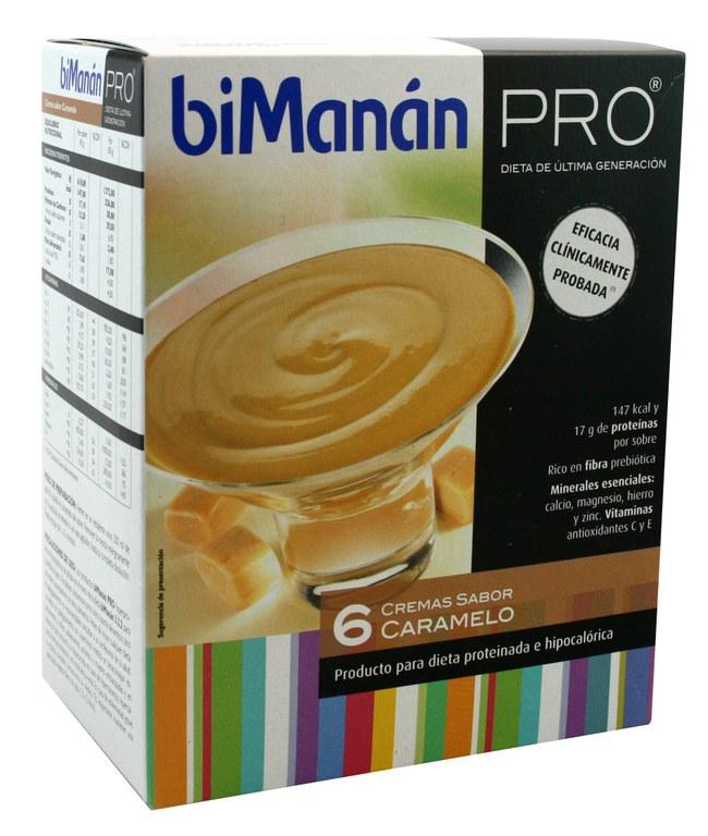 Foto Bimanán pro crema caramelo 6 sobres