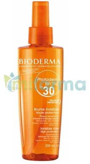 Foto Bioderma Photoderm Bronz SPF30 Spray Bruma Invisible 200ml