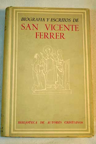 Foto Biografía y escritos de San Vicente Ferrer foto 769704