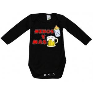 Foto Body bebé negro manga larga menos bibi y mas birras foto 919446