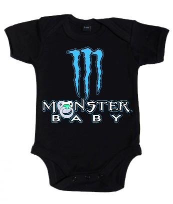 Foto Body bebé negro monster baby azul foto 95908