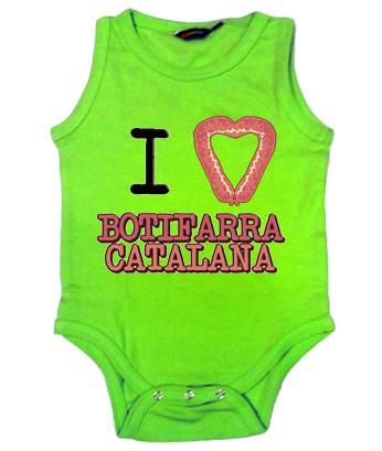 Foto Body bebé sin mangas pistacho i love botifarra catalana foto 117443