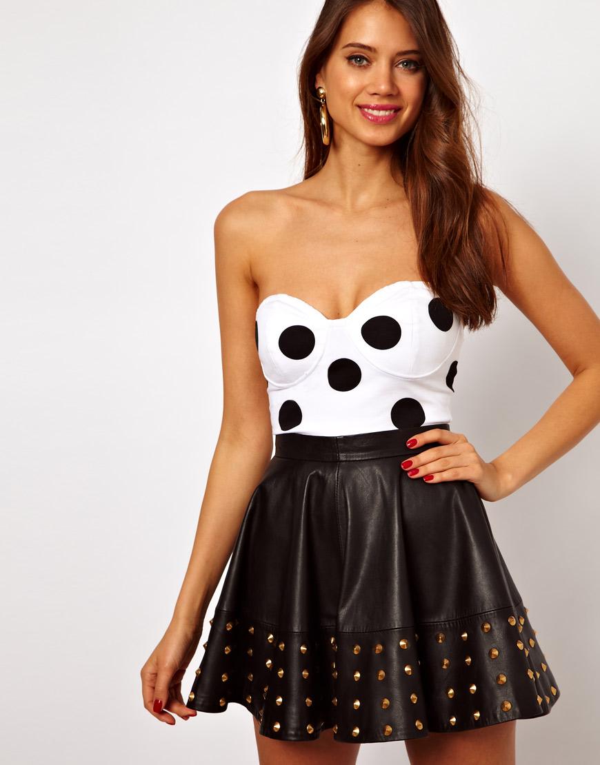 Foto Body de lunares Hilary de Motel Lunares en blanco/negro foto 152308