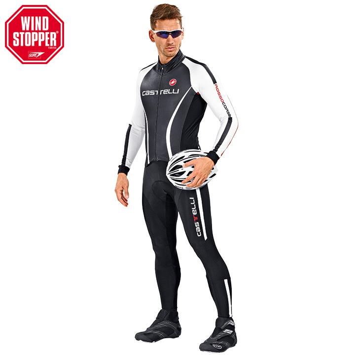 Foto Body térmico Castelli Sanremo negro-blanco-rojo
