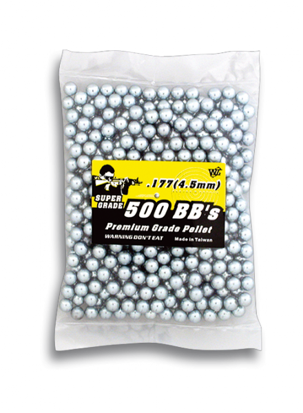 Foto Bolas BB acero inox Airsoft Golden Ball 4.5 mm Presentadas en bolsa plástica con 500 bolas 35010 foto 466148