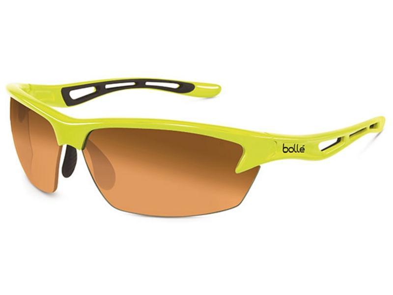 Foto Bolle B-Clear Bolt Sunglasses (Photo Amber oleo Lens Neon Yellow F ...