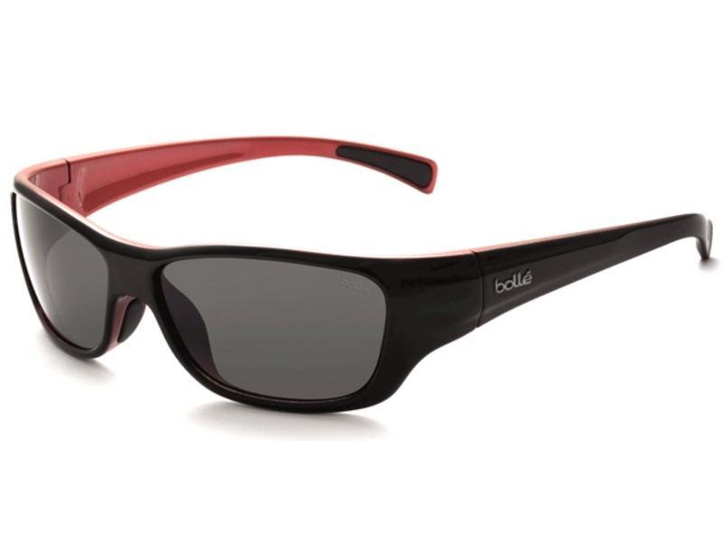 Foto Bolle Crown Jr Sunglasses Smoke Lens (Black/Red Frame)
