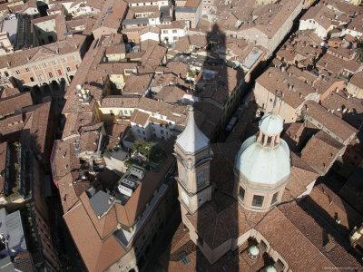 Foto Bologna's Basilica di San Petronio from Torre Degli Asinelli, Italy, Gina Martin - Laminas foto 512659