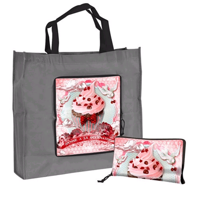 Foto BOLSA COMPRA PLEGABLE GOURMANDISE ORVAL