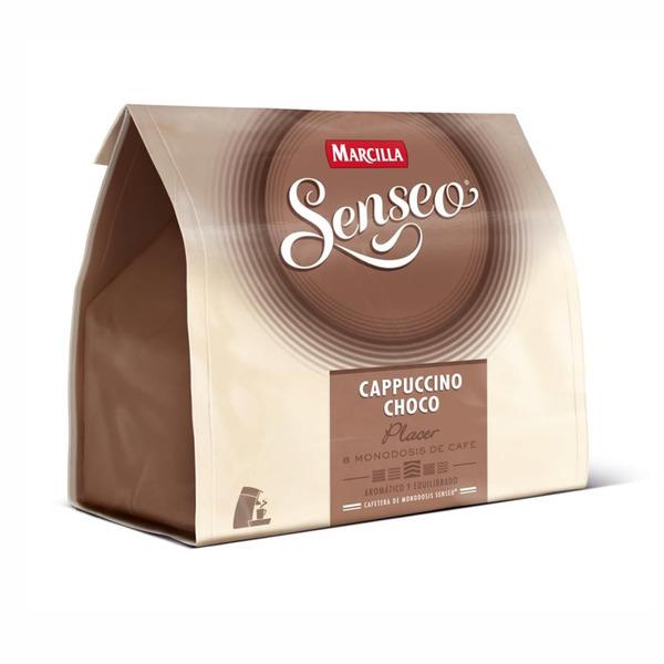 Foto Bolsa de 8 cápsulas Cappuccino Choco Marcilla Senseo