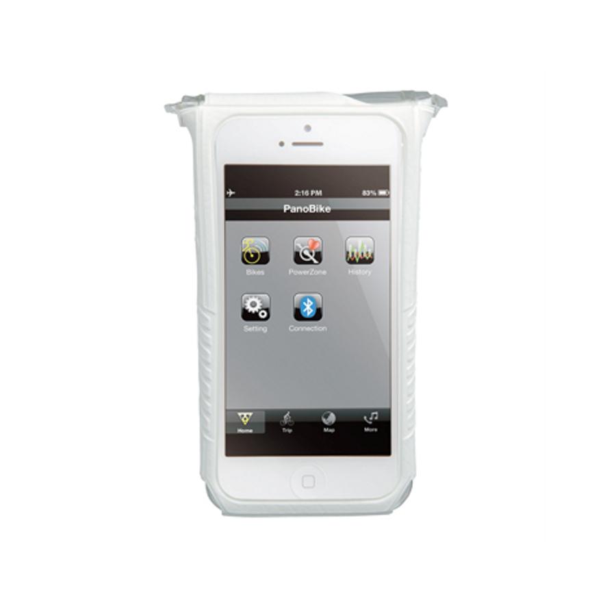 Foto Bolsa de manillar Topeak SmartPhone DryBag para iPhone 5 blanco
