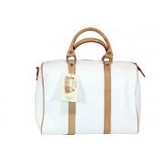 Foto Bolso bowling piel blanco