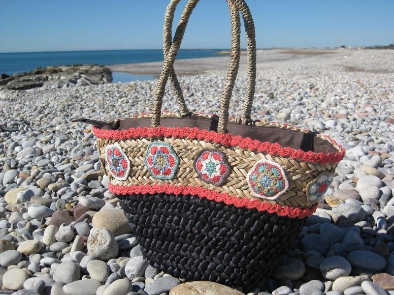 Foto Bolso Crochet Coral foto 727608