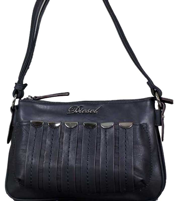 Foto Bolso de hombro en piel - cuero - Diesel (Es) - Roma Black foto 64265