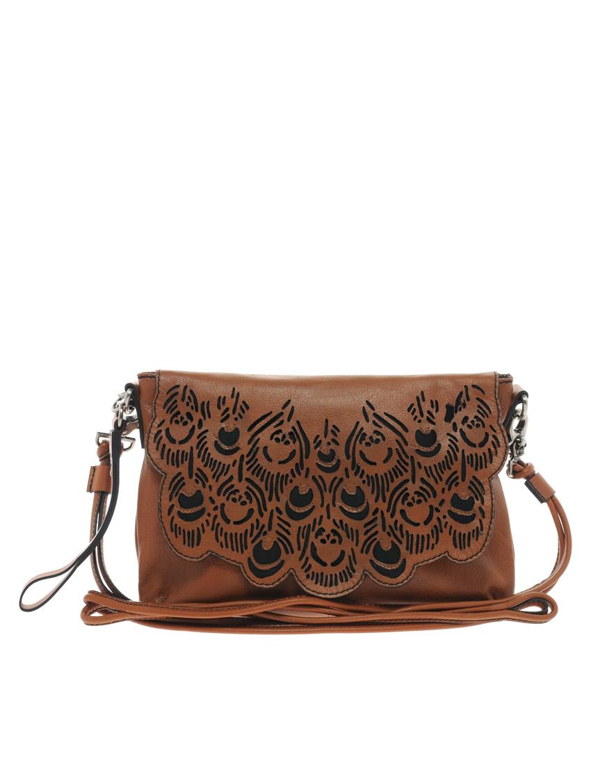 Foto Bolso de mano estructurado de cuero Eden de Amused by Ameko Eden tan foto 467532